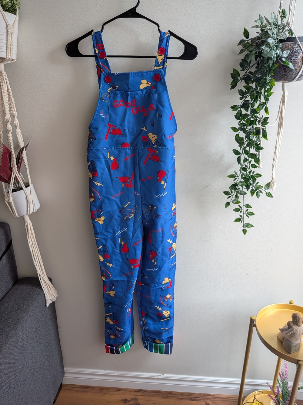 NWOT Chucky 'Good Guys' Themed Kids Overalls Costume